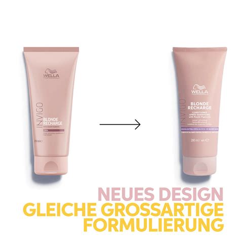 Wella Professionals Invigo Blonde Recharge Conditioner Ml Online Kaufen Hair Shop