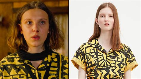 Heres Where To Buy Elevens Yellow Shirt From Stranger Things 3 Popbuzz