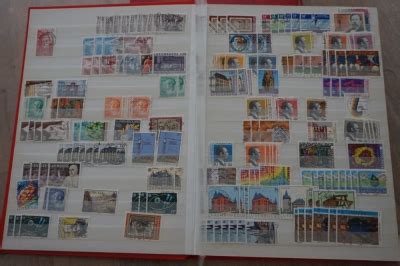 Luxemburg Verzameling Postzegels In Album Stamp Land