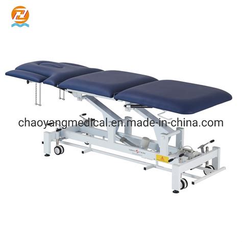 Hospital Adjustable Medical Electric Examination Table Bed For Sale