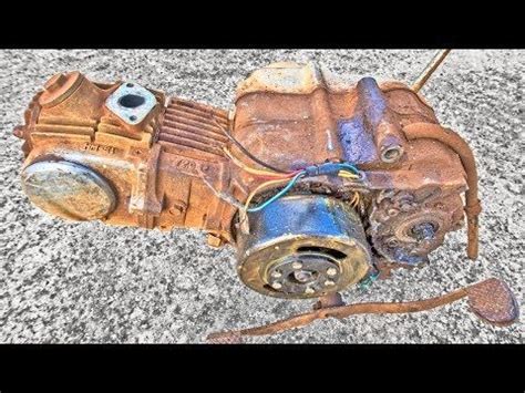 Classic Honda Super Cub C Engine Restoration