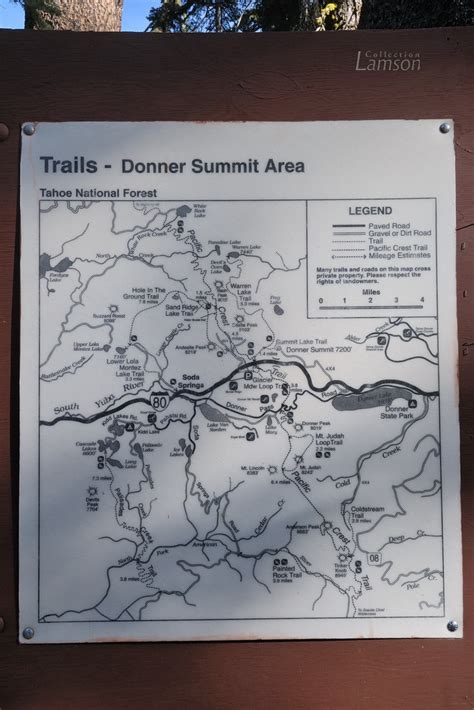 Gl00421donner Summit Trail Map On Trail To Frog Lake Over Flickr