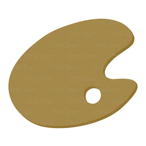 Artist Palette Clipart