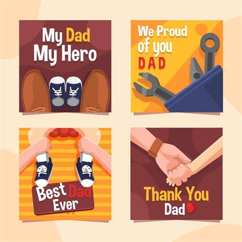 Dad And Son for Father's Day Card 2332523 Vector Art at Vecteezy