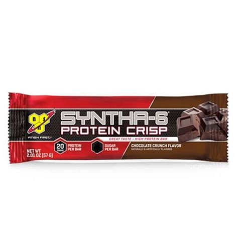 Bsn Syntha 6 Protein Crisp Bars Ill Pump You Up