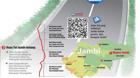 Ini Titik Exit Tol Dan Rest Area Jalan Tol Trans Sumatera Di Jambi