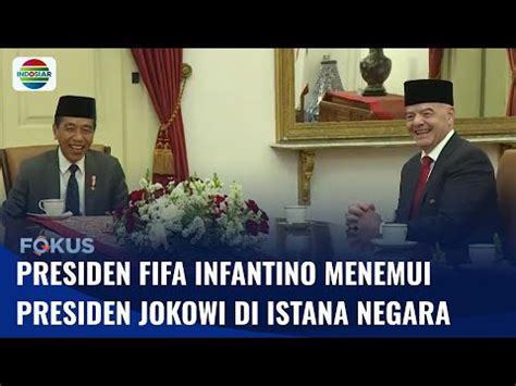 Presiden Fifa Gianni Infantino Terima Tanda Kehormatan Bintang Jasa