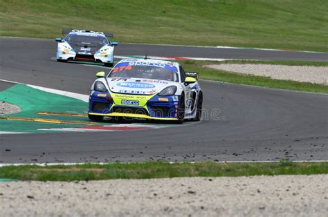 Mugello Circuit Italy October Porsche Cayman Gt Of