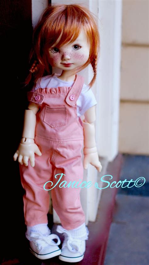 Pip OOAK Pepper Annie MSD BJD By Nikki Britt Cute Dolls Ooak Art