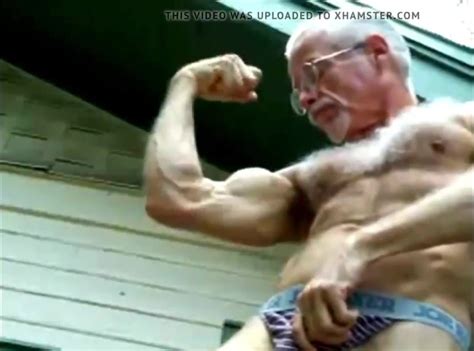 Yes Please Silver Muscle Grandpa