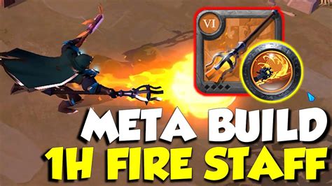 1H Fire Staff Meta Build Solo PvP Corrupted Dungeon Albion Online