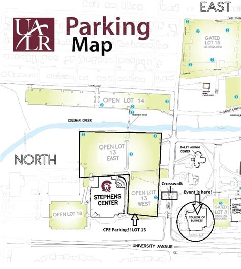 UALR Campus Map