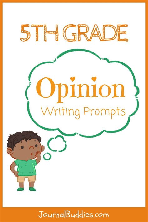 5th Grade Opinion Writing Prompts