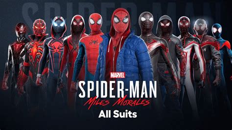 All Suits Marvel's Spider-Man: Miles Morales PlayStation 5 (PS5 ...