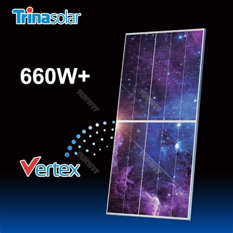 Trina Solar Tsm W W Panel Paneles Solares Vertex Solar Module