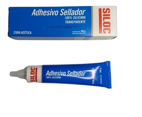 Adhesivo Sellador Silicona Transparente Gr Siloc Synka Tools