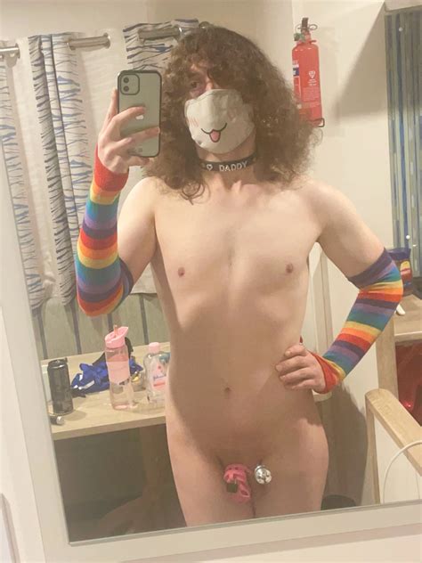 Sissy Femboy Raine In Cute Pink Chastity Nude Pics Xhamster