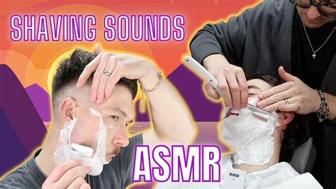 Extra Crunchy Asmr Razor Shaving The Beard Hair Sounds Compilation