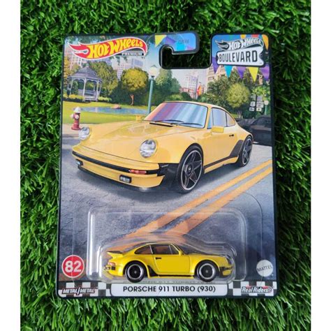 Hot WHEELS PREMIUM PORSCHE 911 TURBO 930 BOULEVARD Shopee Singapore