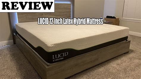 Lucid Inch Latex Hybrid Mattress Review Is It Worth It Youtube