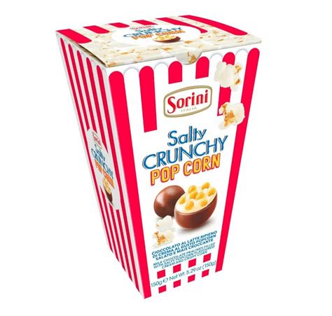 Шоколадные конфеты Sorini Salty Crunchy Pop Corn | отзывы