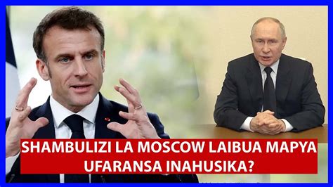 HABARI ZILIZOTUFIKIA ASUBUHI HII URUSI NA UKRAINE NA SHAMBULIZI LA