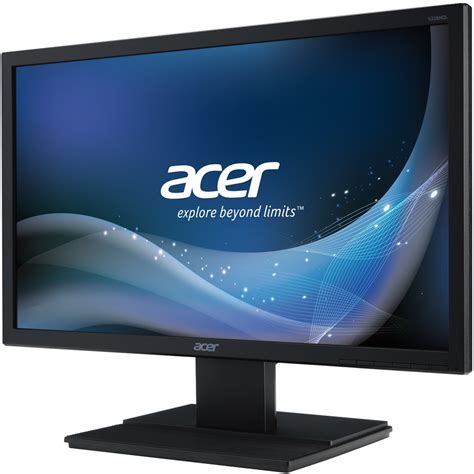 Best Buy Acer V Hql Abmid Led Hd Monitor Black Um Wv Aa A