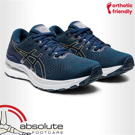 Asics Gel Kayano 28 Womens French Bluethunder Blue 1012b047 401 Absolute Footcare