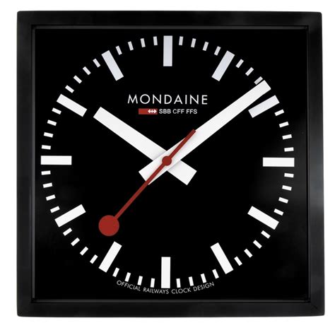 Mondaine Swiss Railway Clock Clock Swiss Railway Clock Swiss Railways