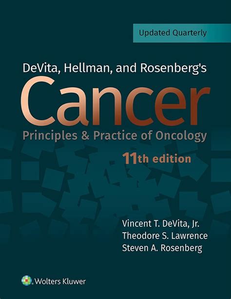 DeVita, Hellman, and Rosenberg's Cancer: Principles & Practice of ...