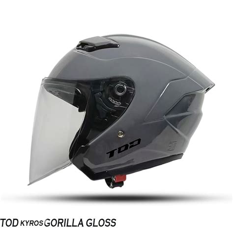 Jual HELM TOD KYROS GORILLA GLOSS MODEL YAKUZA HELM PRIA WANITA DEWASA