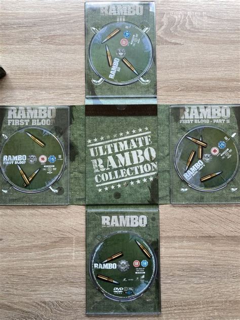 Rambo The Ultimate Collection Disc Dvd Richard Crenna Dvd S