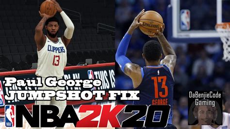 Paul George Jumpshot Fix Nba K Youtube