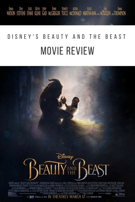 Disney's Beauty And The Beast Live Action Movie Review - Tips from the ...