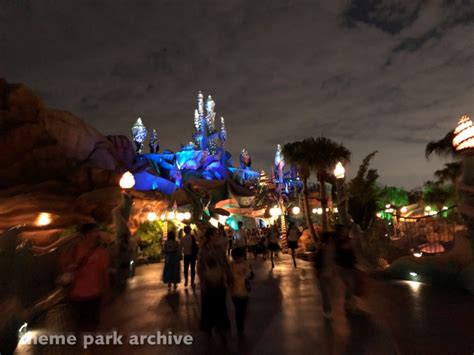 Mermaid Lagoon At Tokyo DisneySea Theme Park Archive