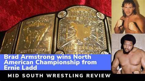 Mid South Wrestling Brad Armstrong Wins The North American Title