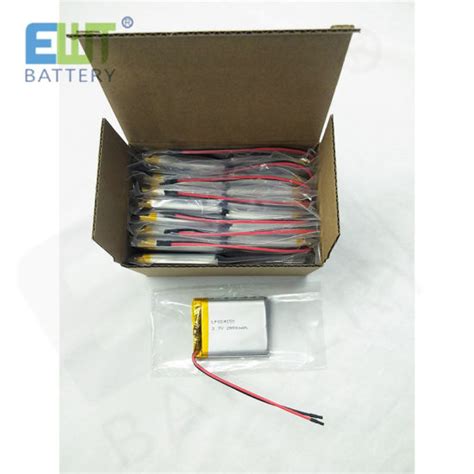 China Ewt Thin Square Li Polymer Battery Lp Mah Lipo