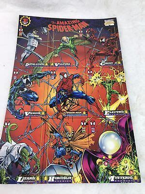 1994 Marvel Cards 1st Edition The Amazing Spider Man 9 Card Uncut Promo