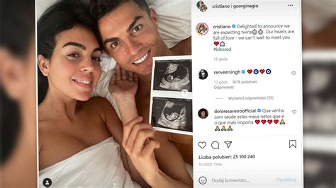 Cristiano Ronaldo i Georgina Rodriguez spodziewają się bliźniaków