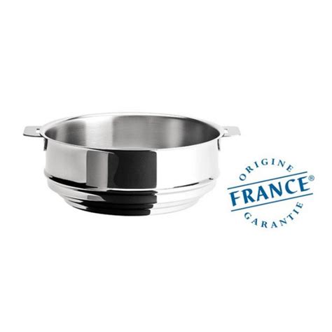 Cuit Vapeur Universel Inox Strate Amovible 20cm Cristel Culinarion