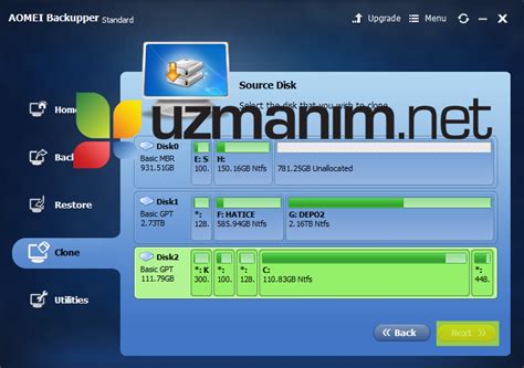 Disk Klonlama nedir nasıl yapılır HDD den SSD ye formatsız geçiş işlemi