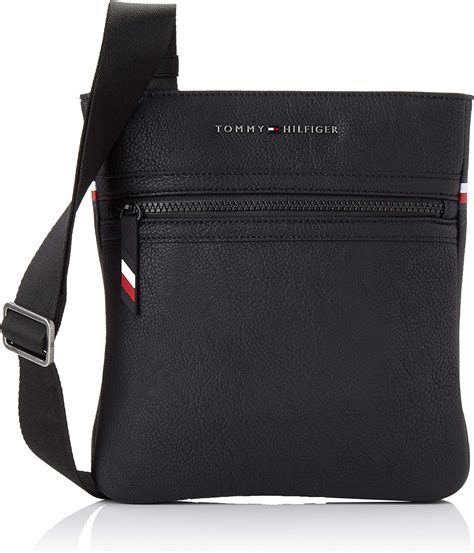 Tommy Hilfiger Essential Crossover Mens Shoulder Bag Black 3x23x22