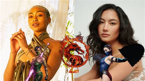 Tati Gabrielle Cast As Jade Adeline Rudolph Cast As Kitana And