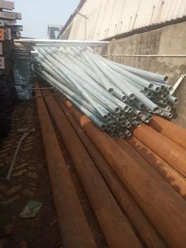 Mtr To Mtr And More Aluminium Mild Steel Octagonal Poles At Rs