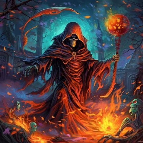 Premium Photo | Dark Arts Unleashed Mystical Illustrations by ...