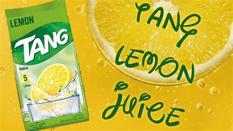 Tang Review Lemon Juice Fliplifestyle Youtube