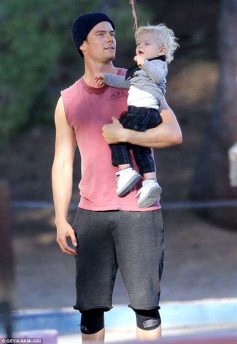 Josh Duhamel S Son Axl Keeps Him Active On The Set Of New Tv Series