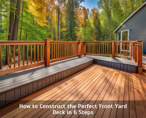 How To Construct The Perfect Front Yard Deck In 6 Steps Vassar Chamber