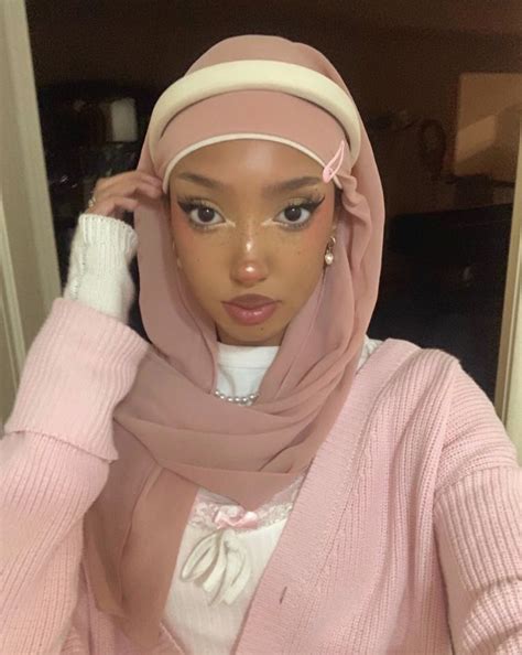 Soft Core Soft Pink Bunny Core Soft Hijabi Aesthetic Hijabi