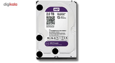 قیمت و خرید هارددیسک اینترنال وسترن دیجیتال مدل Purple WD20PURX ظرفیت 2 ...